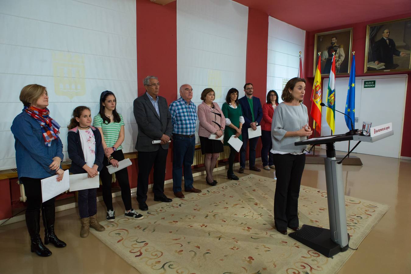 El Día Internacional de la Familia en el Ayuntamiento de Logroño