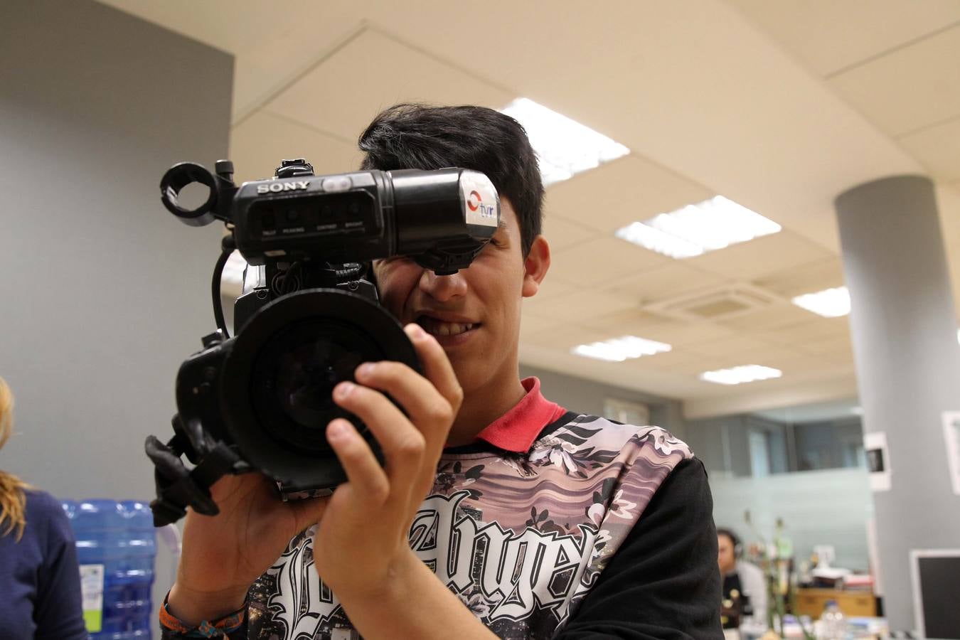 Los alumnos del Colegio Los Ángeles visitan la multimedia de Diario LA RIOJA