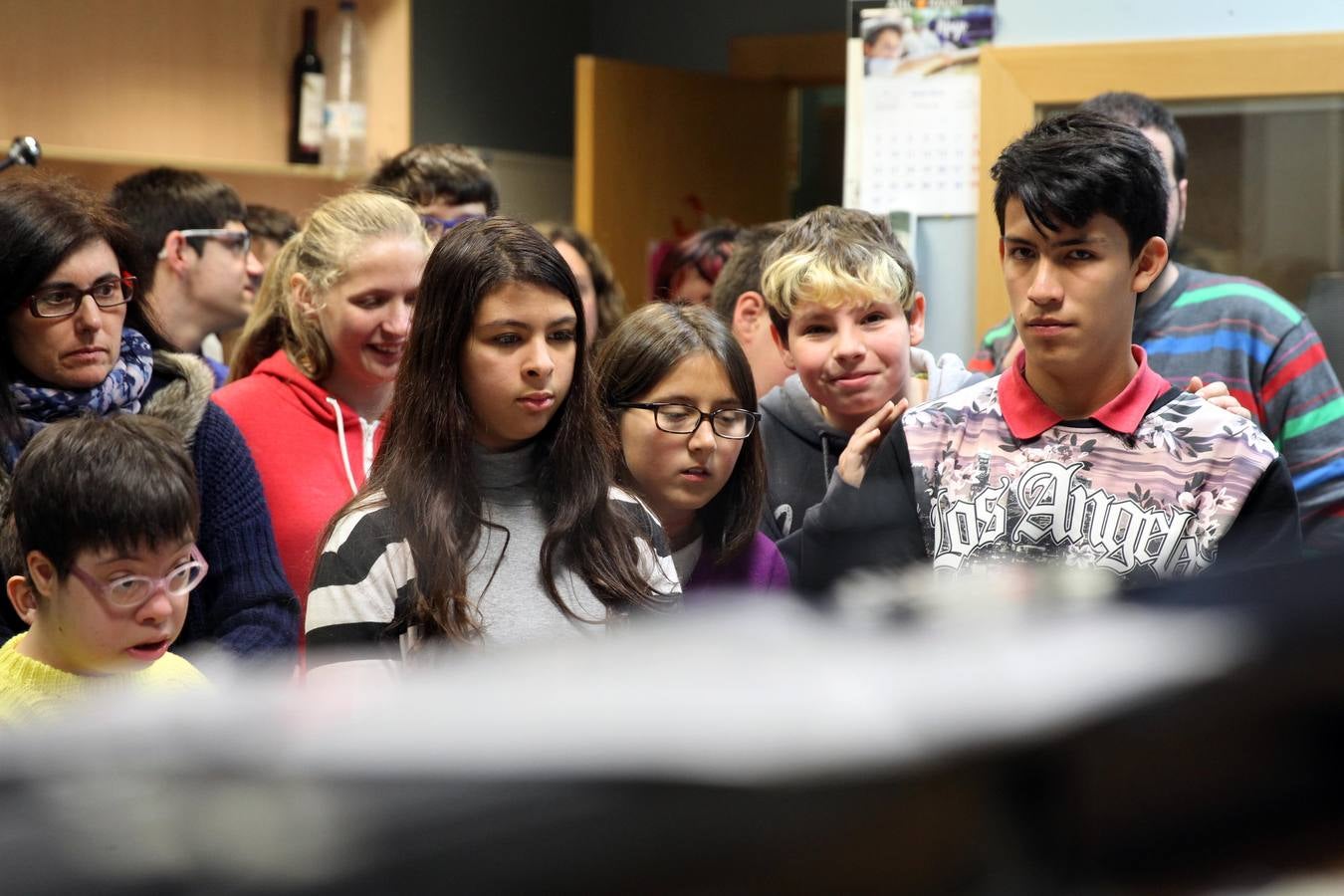 Los alumnos del Colegio Los Ángeles visitan la multimedia de Diario LA RIOJA