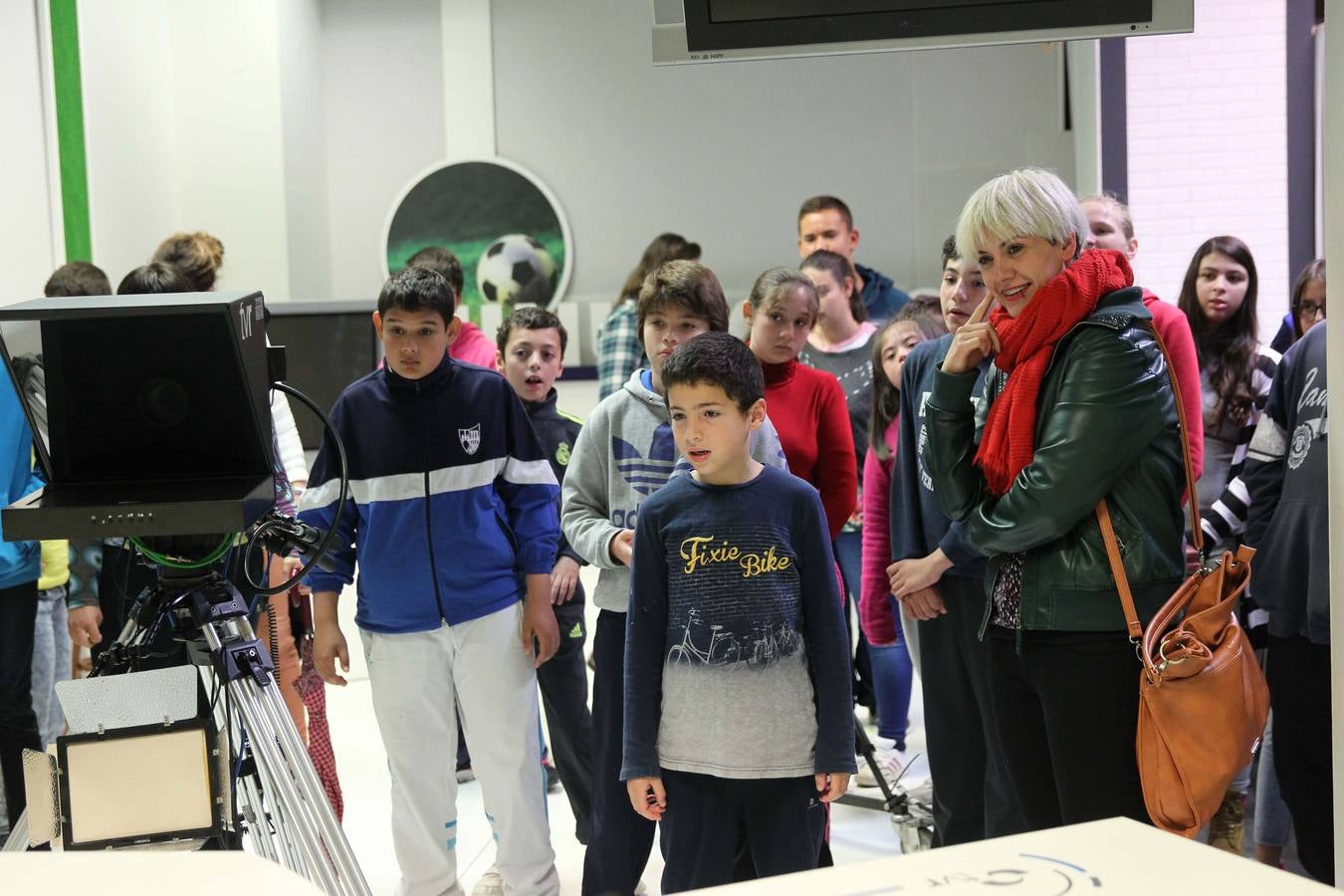 Los alumnos del Colegio Los Ángeles visitan la multimedia de Diario LA RIOJA