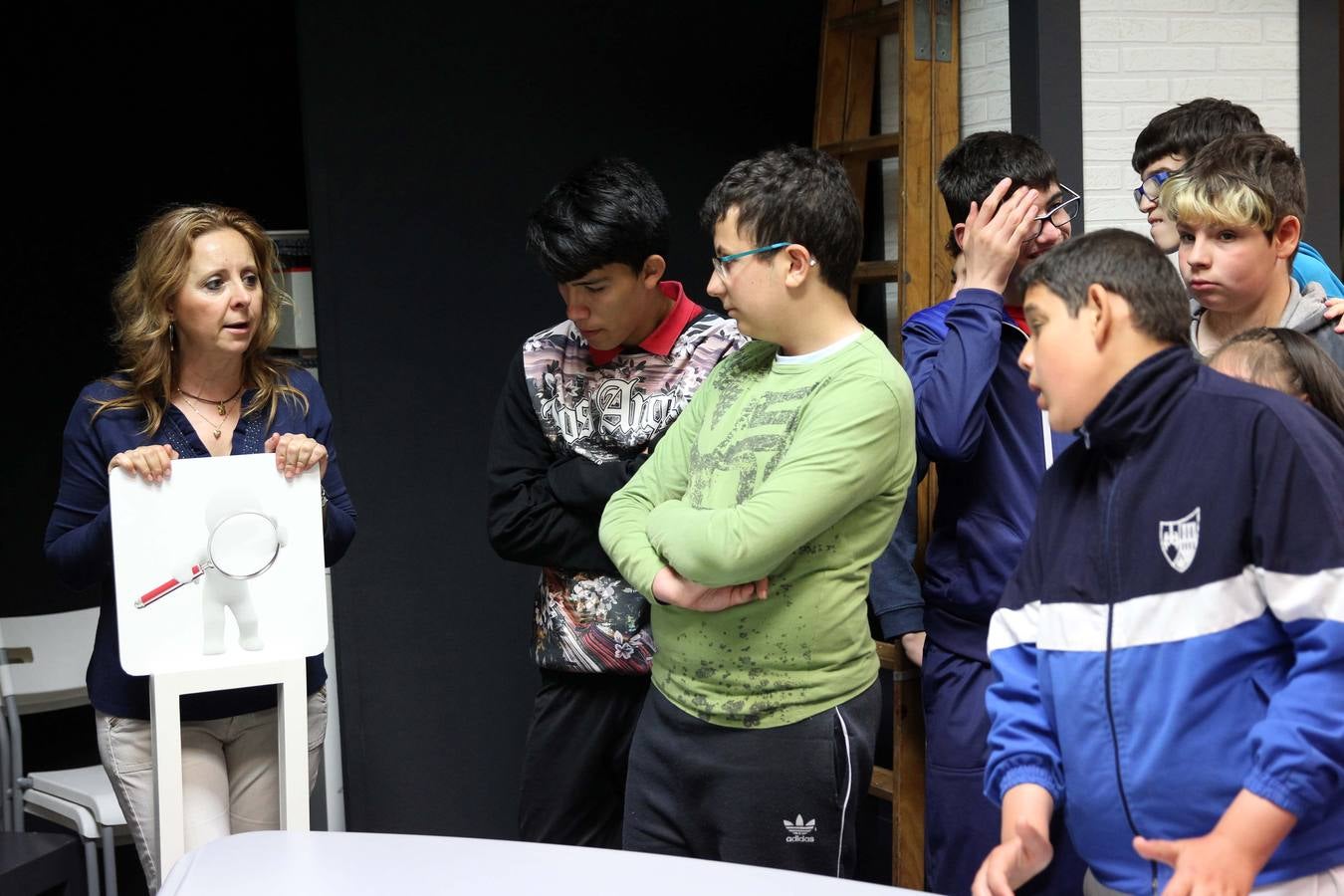 Los alumnos del Colegio Los Ángeles visitan la multimedia de Diario LA RIOJA