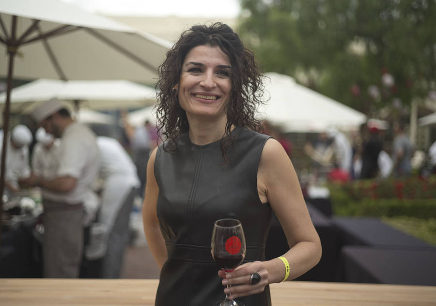 Ana Fernandez posa durante el tercer festival anual de vino Rioja &amp; Tapas en Union Station en Los Ángeles, California (Estados Unidos).