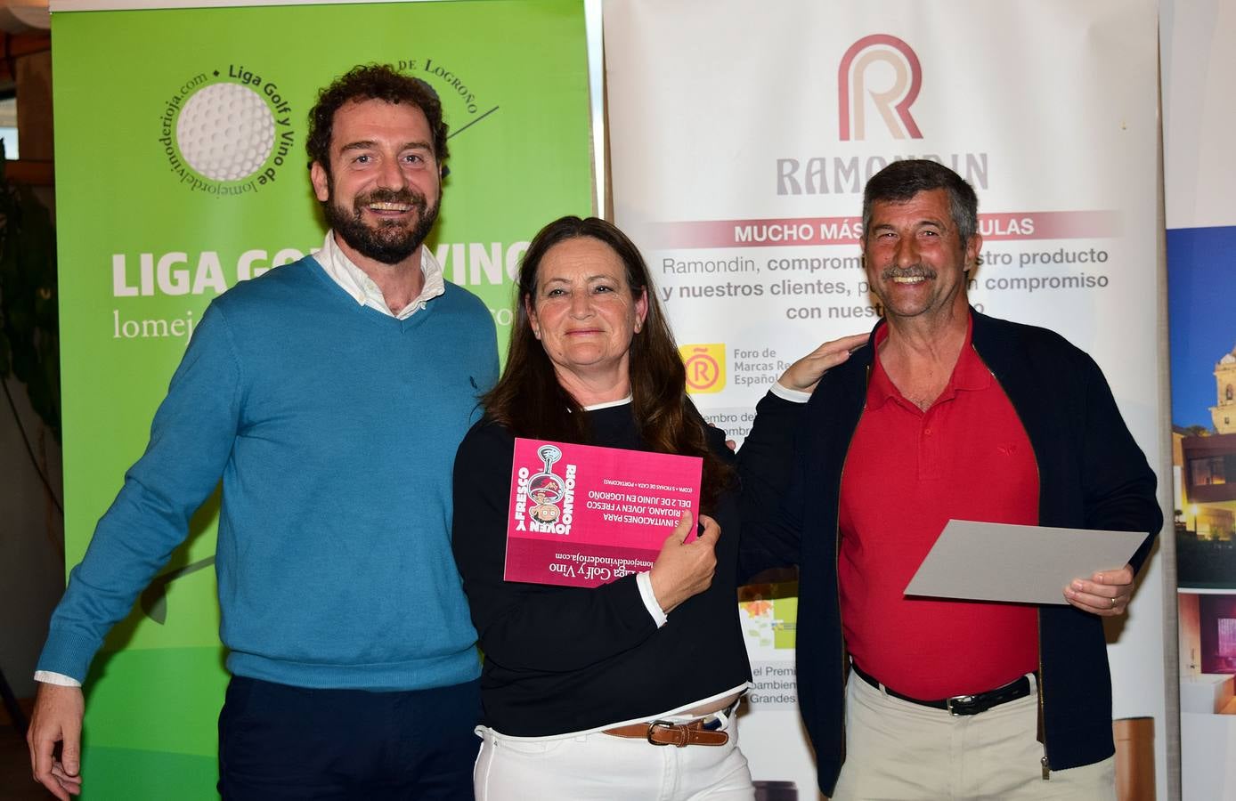 Toreo de Patrocinadores de la Liga Golf y Vino. La entrega de premios (II)