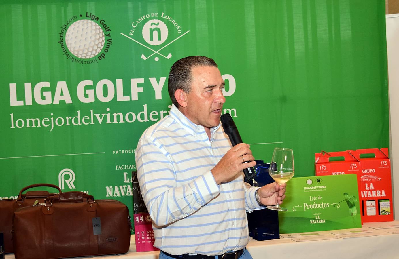 Torneo de Patrocinadores de la Liga Golf y Vino. La entrega de premios (I)