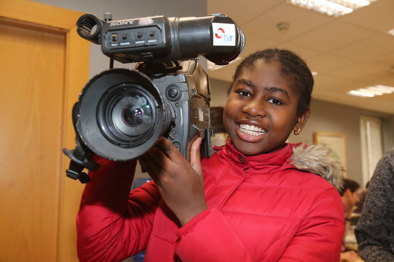 Alumnos del Colegio Los Ángeles visitan la multimedia de Diario LA RIOJA