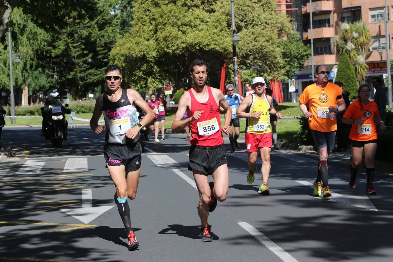 Media Maratón: la carrera de los líderes