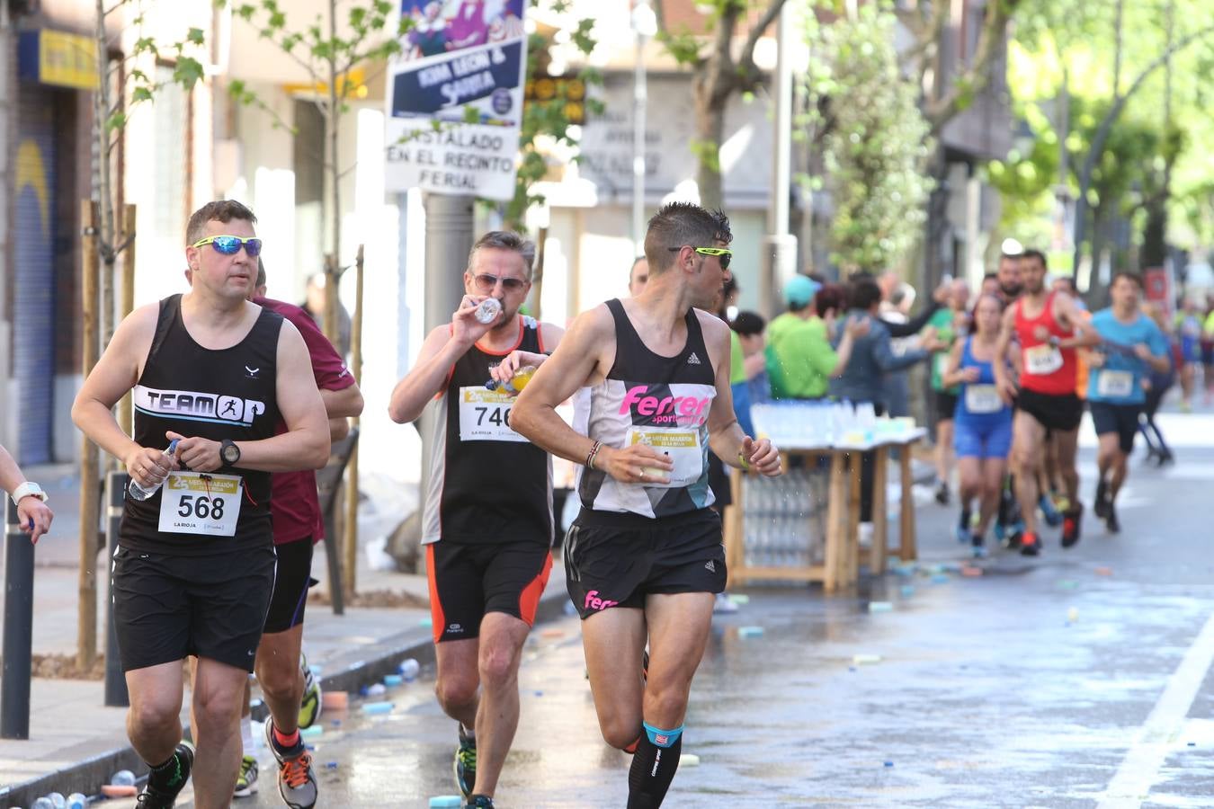 Media Maratón: la carrera de los líderes