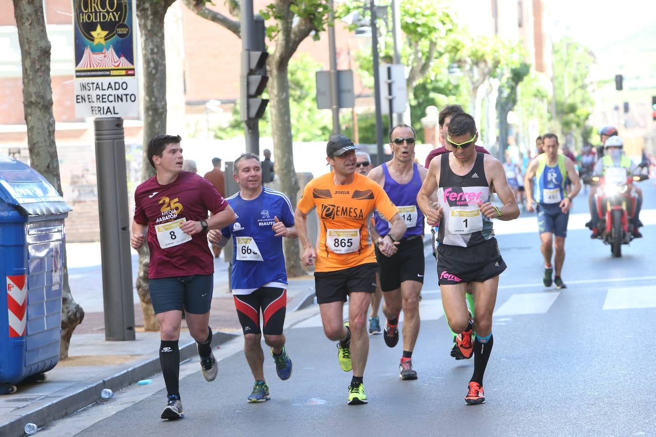 Media Maratón: la carrera de los líderes