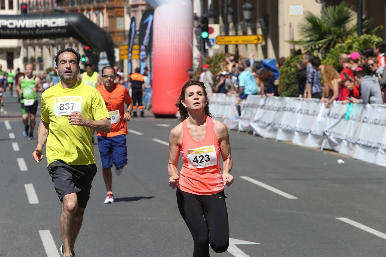 El gran momento de la llegada (I)