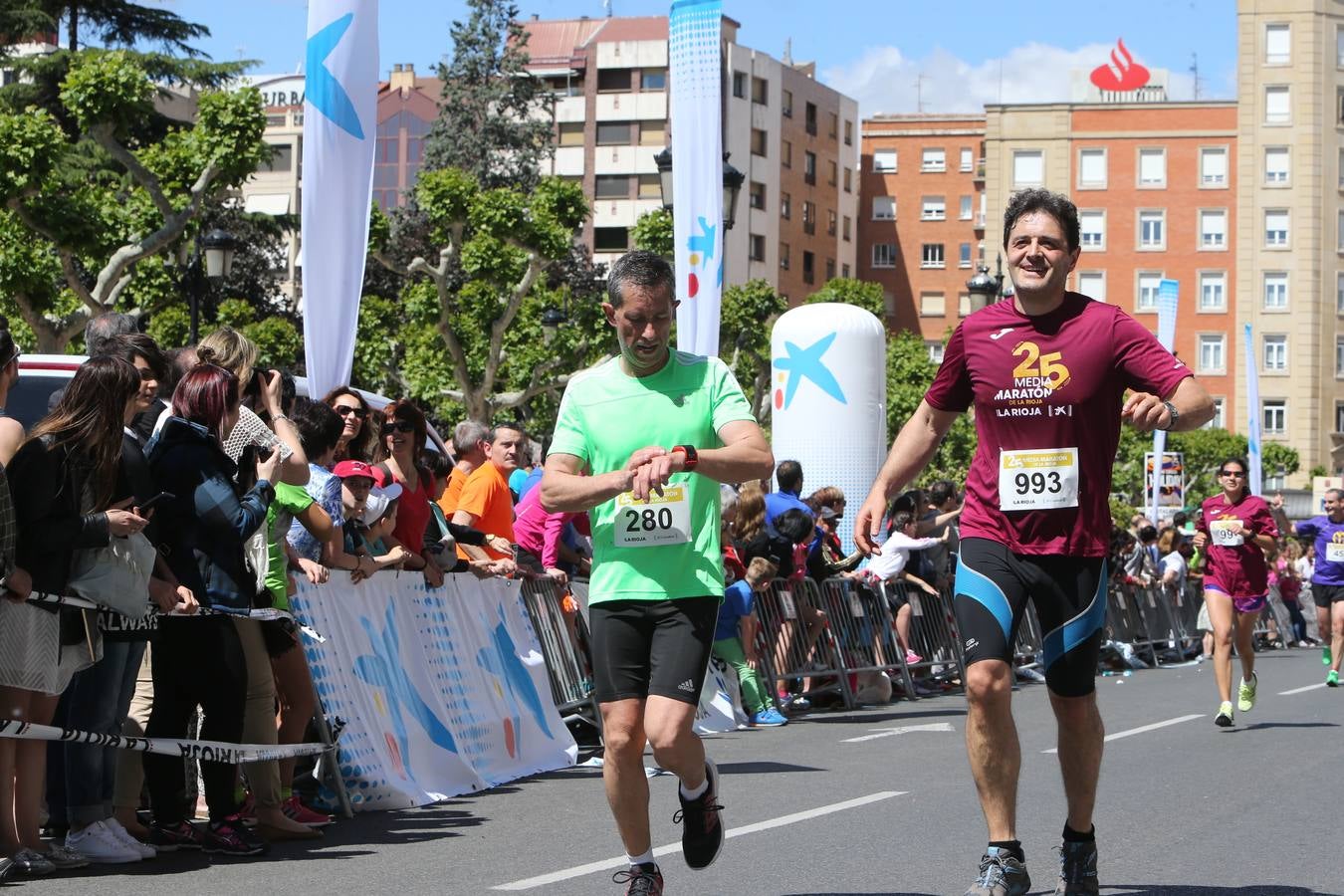 El gran momento de la llegada (III)