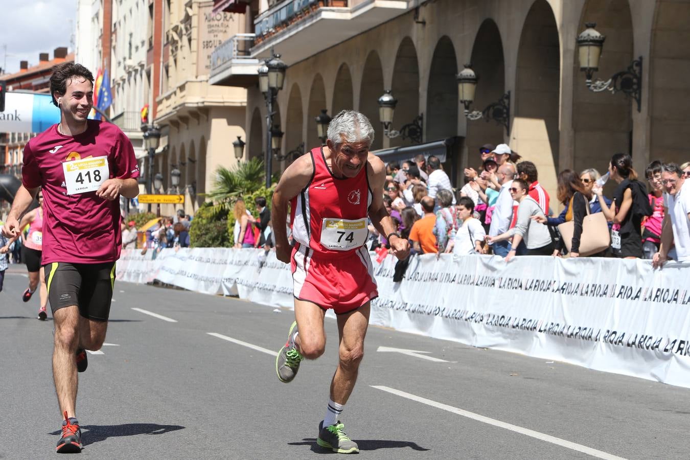 El gran momento de la llegada (IV)