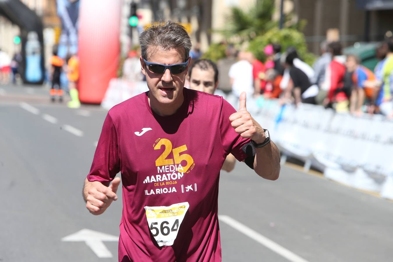 El gran momento de la llegada (v)