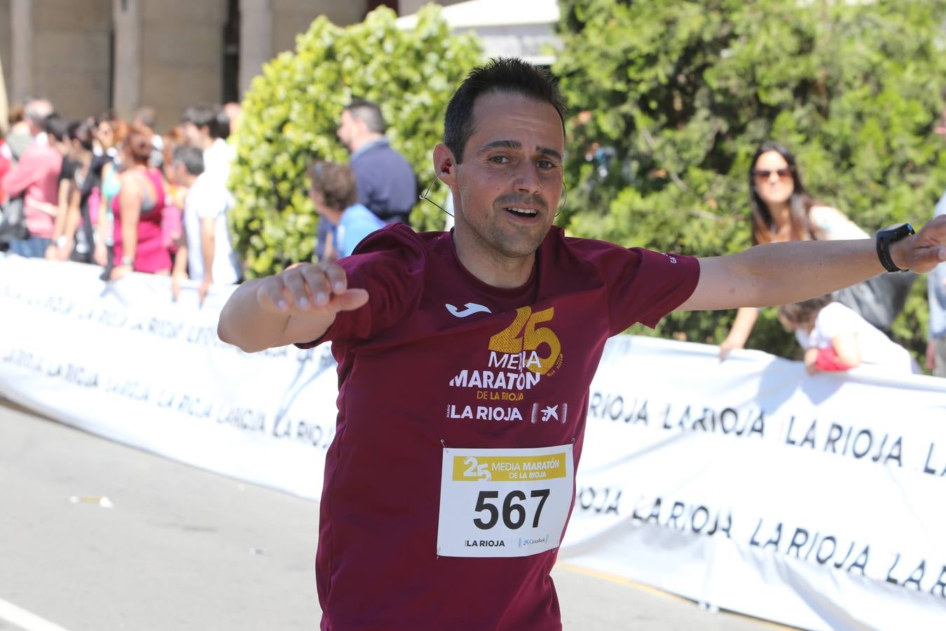 El gran momento de la llegada (v)