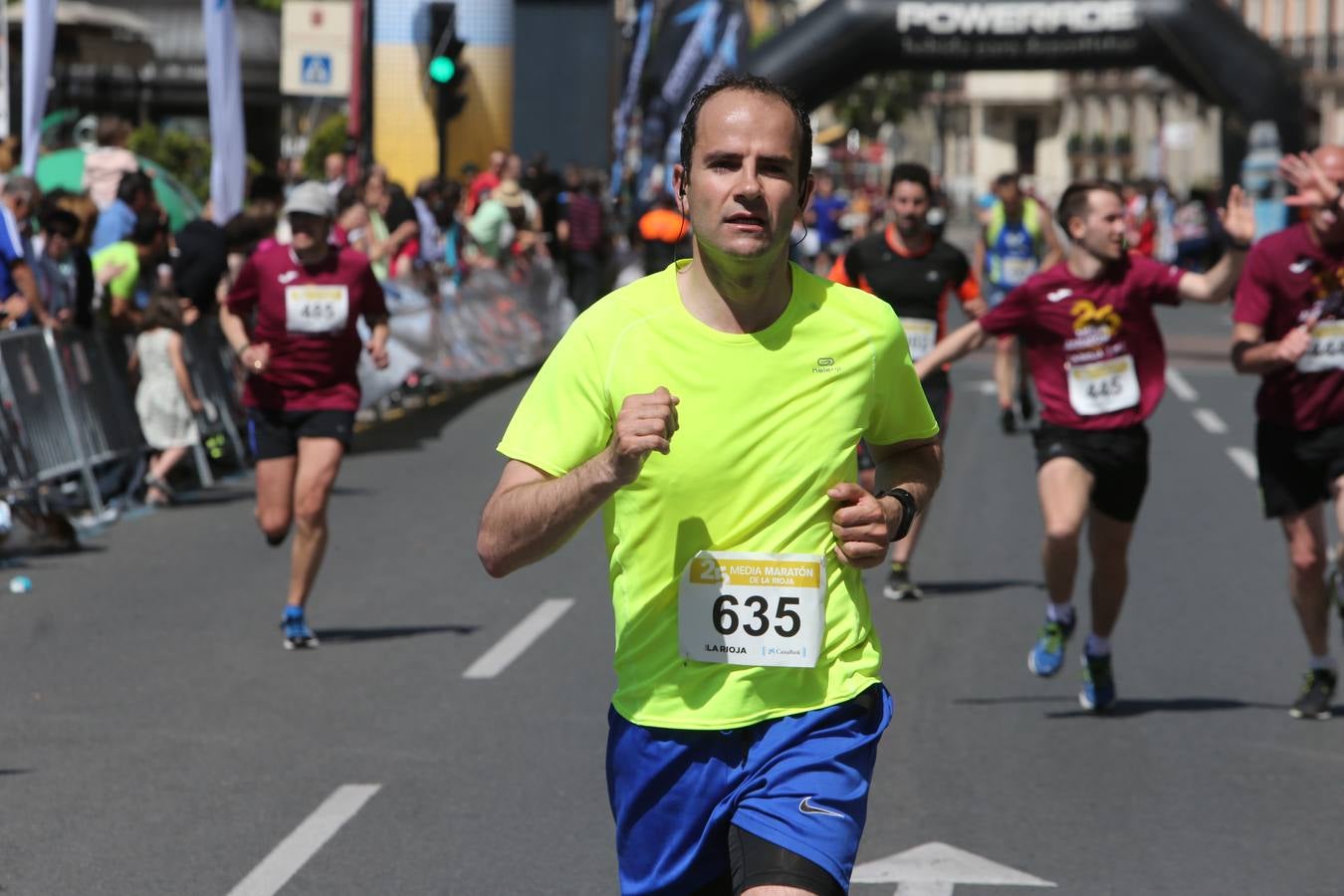 El gran momento de la llegada (VII)