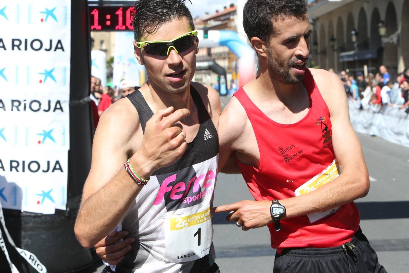 Media Maratón: llegan los primeros