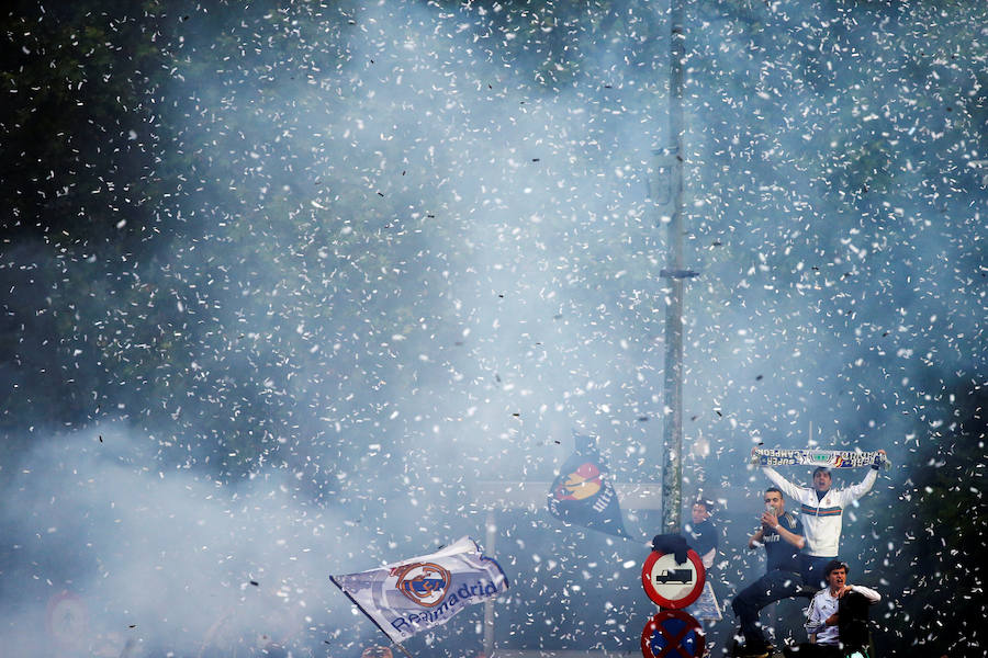 Marea blanca en La Cibeles