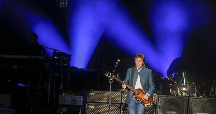 Las mejores imágenes del concierto de Paul McCartney