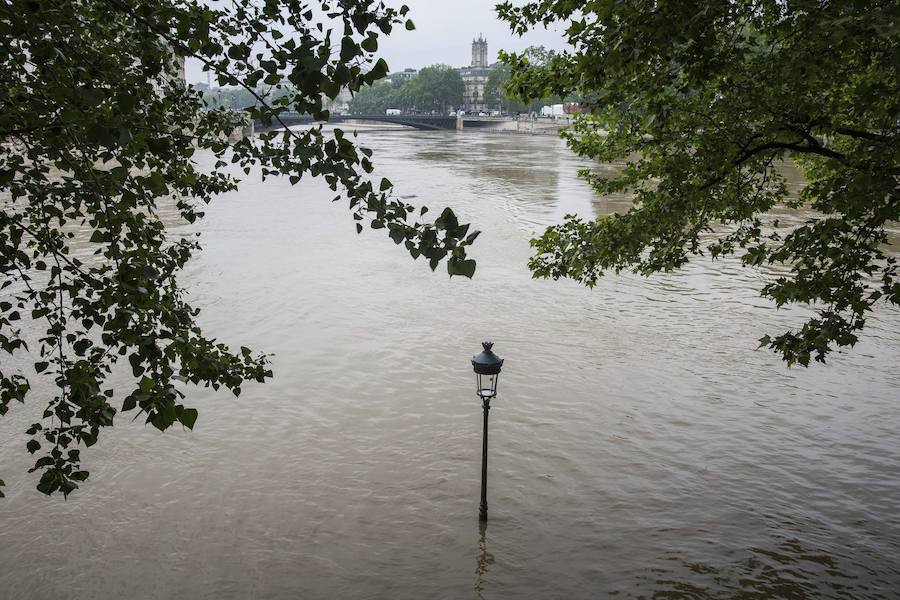 El temporal en Francia deja imágenes impactantes