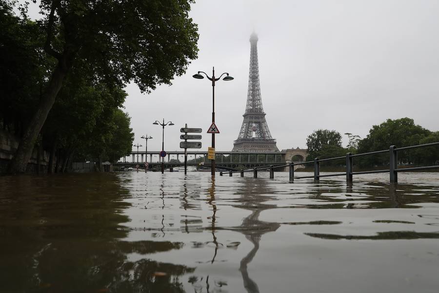 El temporal en Francia deja imágenes impactantes