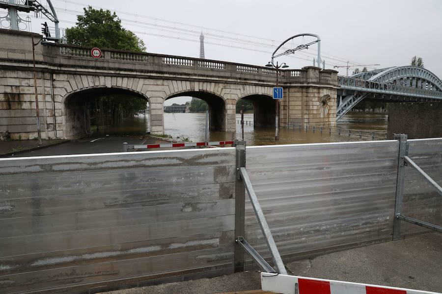 El temporal en Francia deja imágenes impactantes