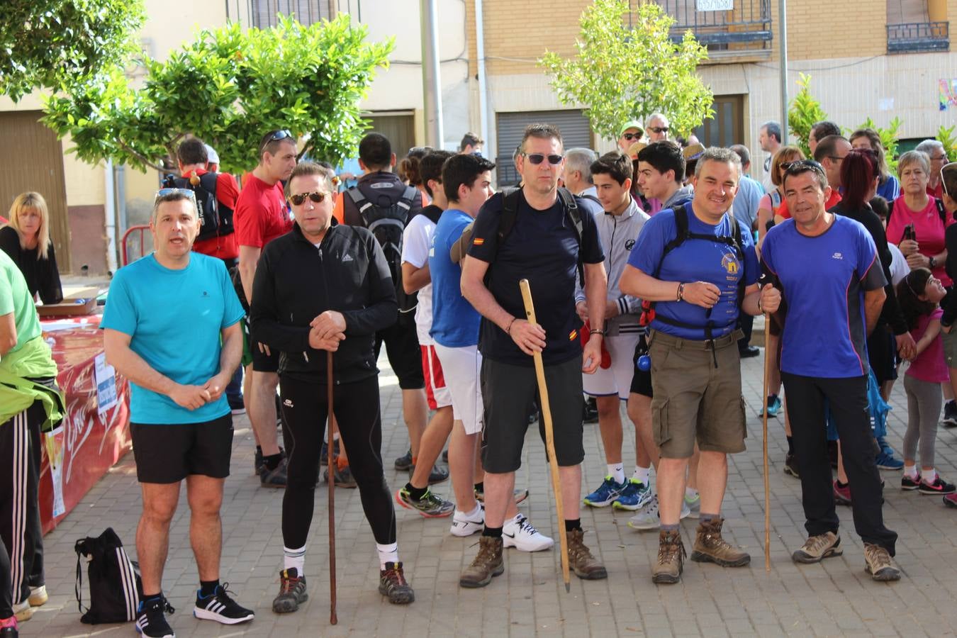 Marcha de Tudelilla por el valle