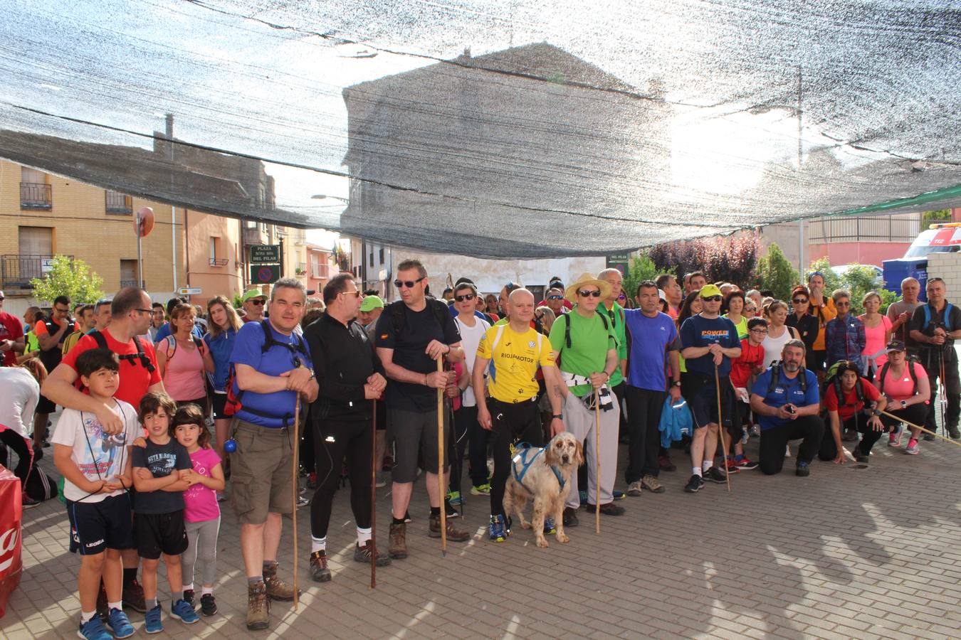 Marcha de Tudelilla por el valle