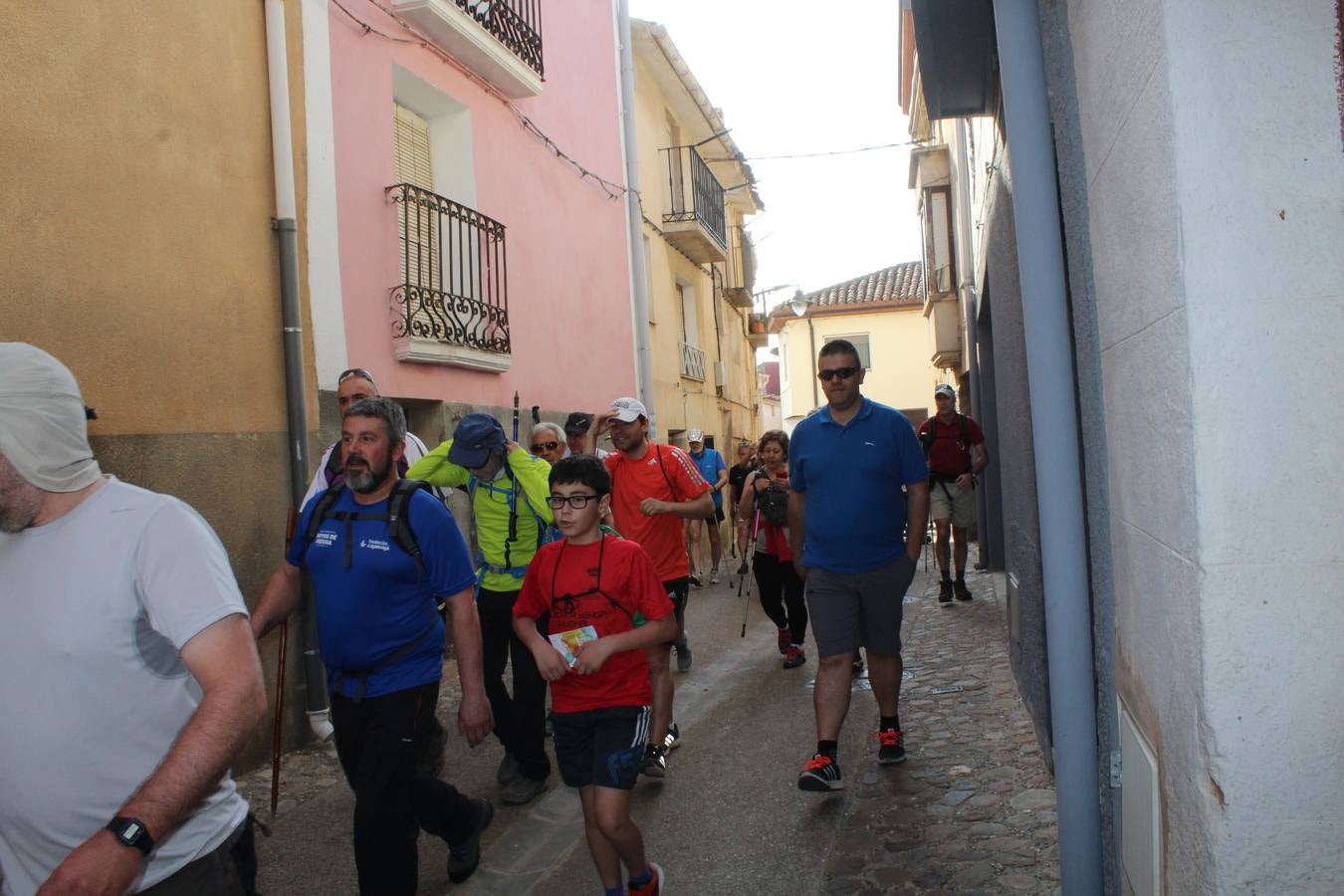 Marcha de Tudelilla por el valle