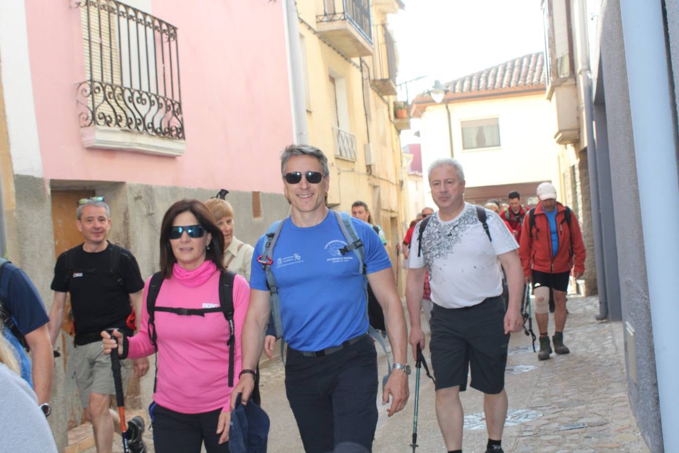 Marcha de Tudelilla por el valle