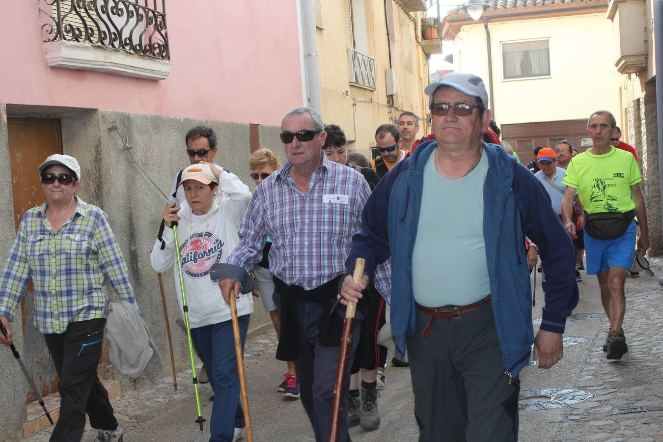 Marcha de Tudelilla por el valle