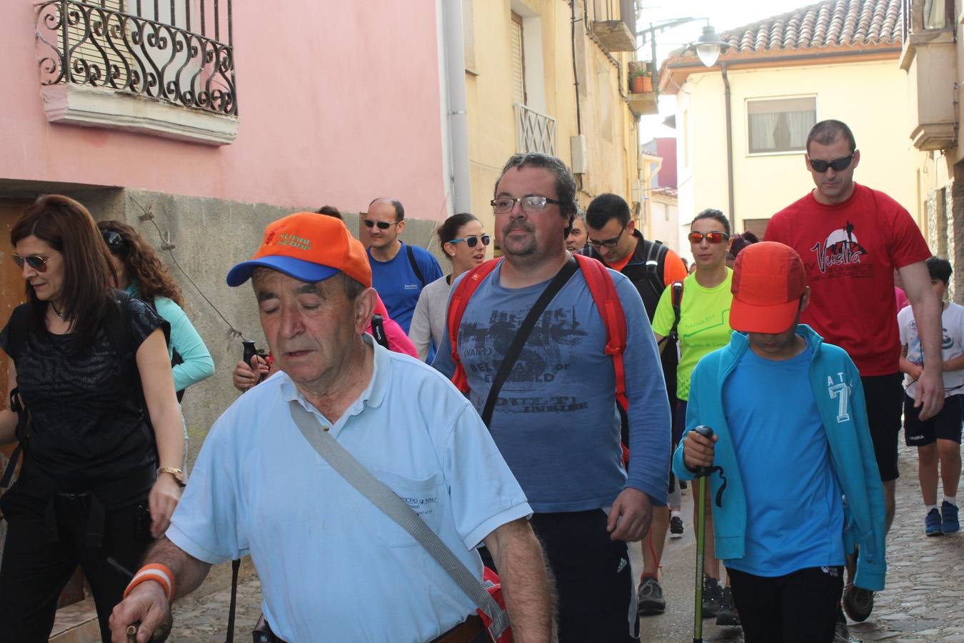 Marcha de Tudelilla por el valle