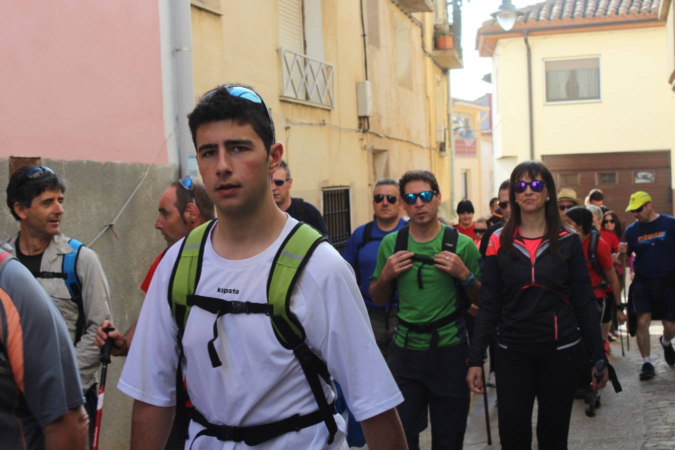 Marcha de Tudelilla por el valle