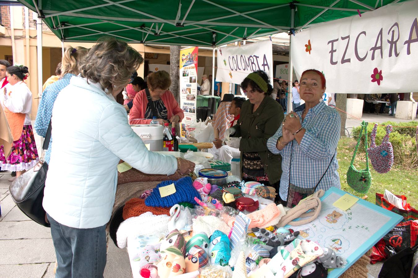 Mercado solidario de Cáritas de La Rioja Alta en Santo Domingo de La Calzada