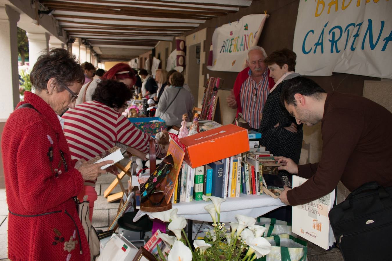 Mercado solidario de Cáritas de La Rioja Alta en Santo Domingo de La Calzada