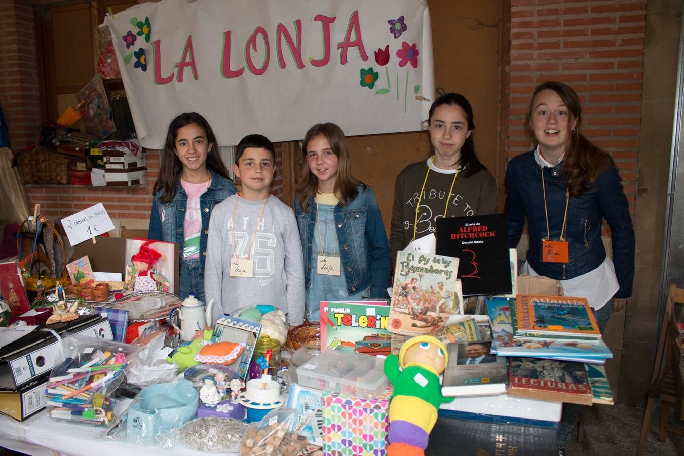 Mercado solidario de Cáritas de La Rioja Alta en Santo Domingo de La Calzada