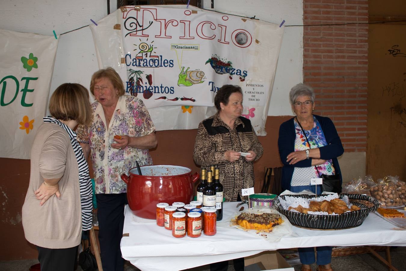 Mercado solidario de Cáritas de La Rioja Alta en Santo Domingo de La Calzada