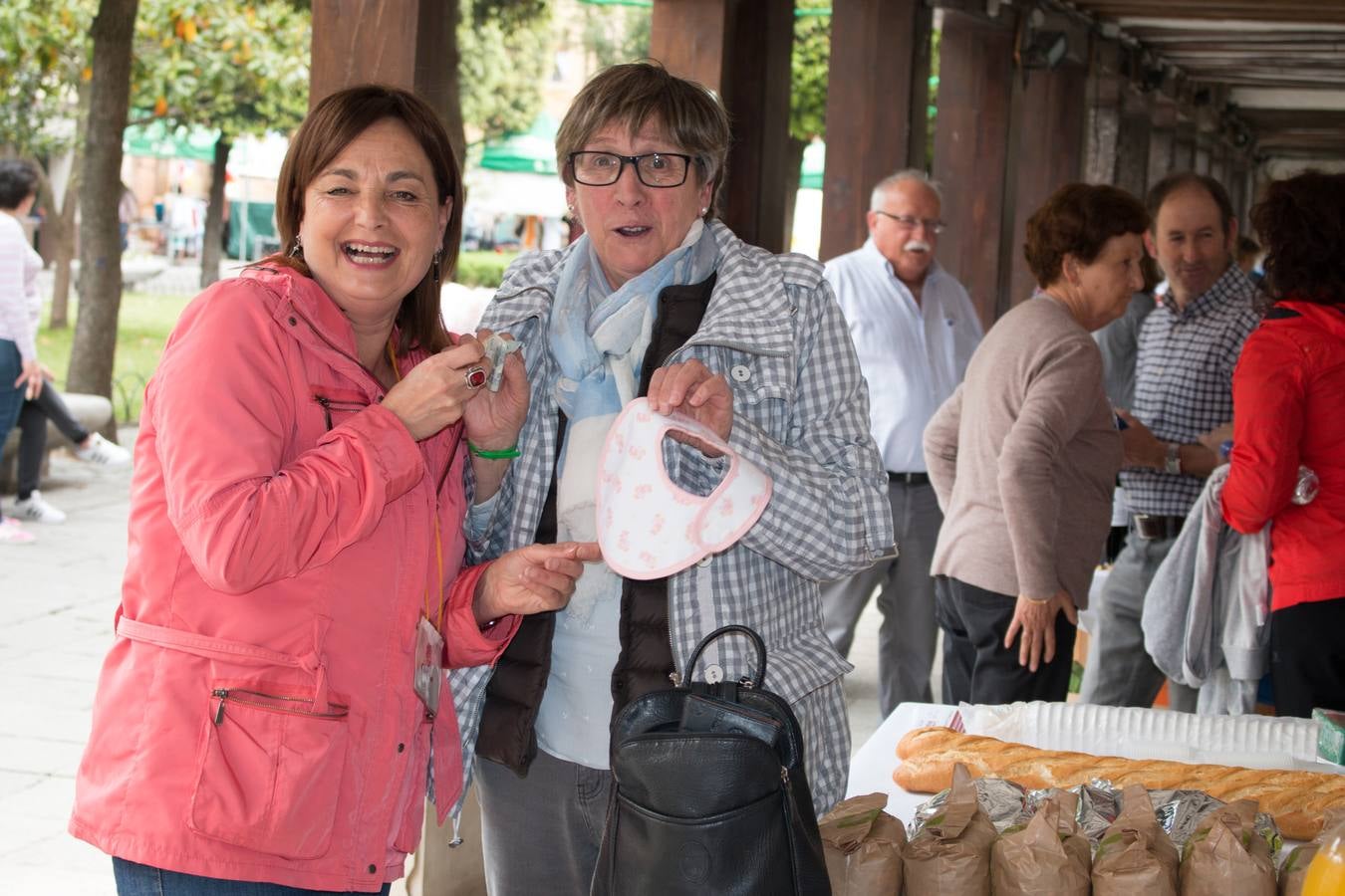 Mercado solidario de Cáritas de La Rioja Alta en Santo Domingo de La Calzada