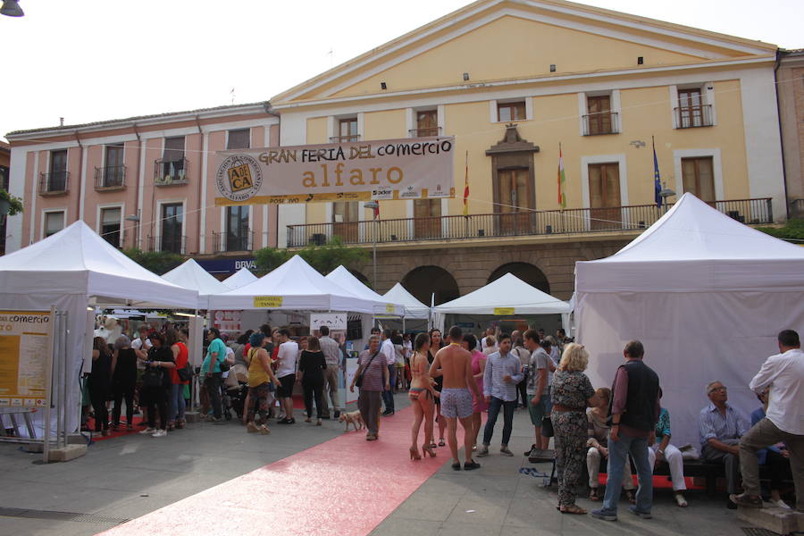 Alfaro celebra su feria del comercio