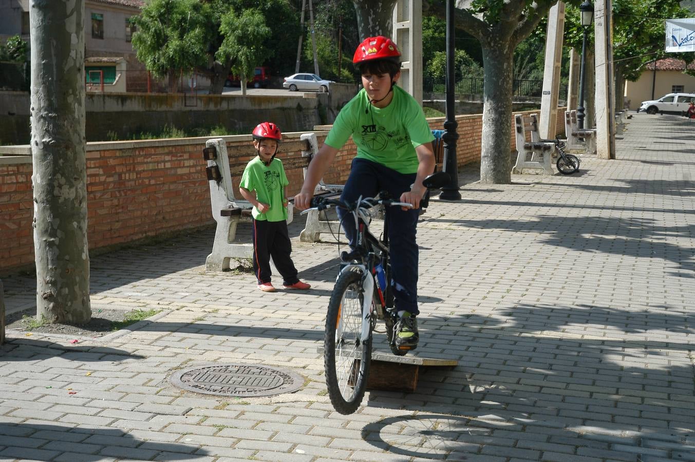 Cervera en bicicleta