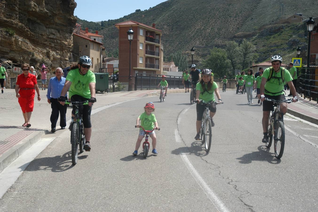Cervera en bicicleta