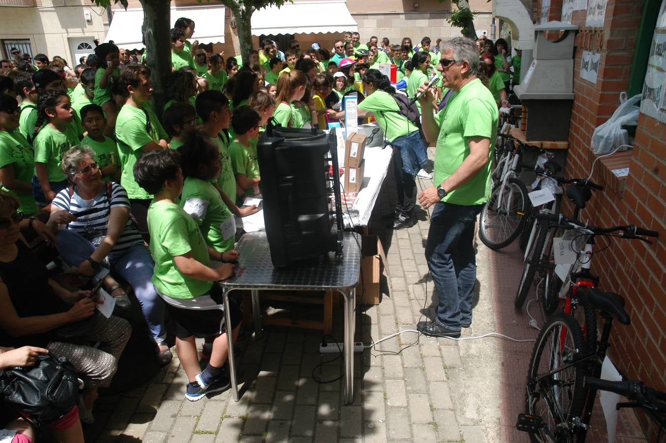 Cervera en bicicleta