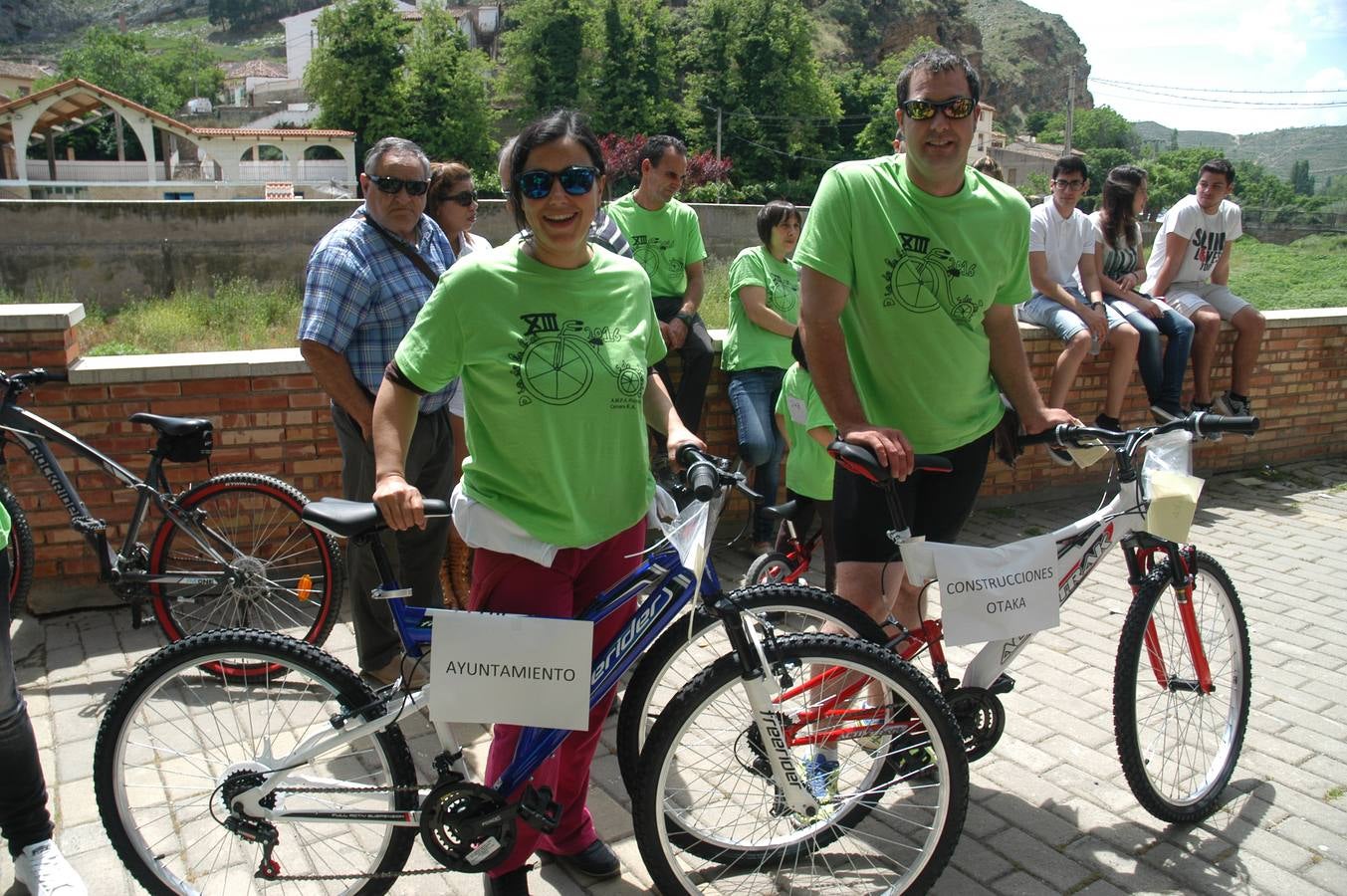 Cervera en bicicleta