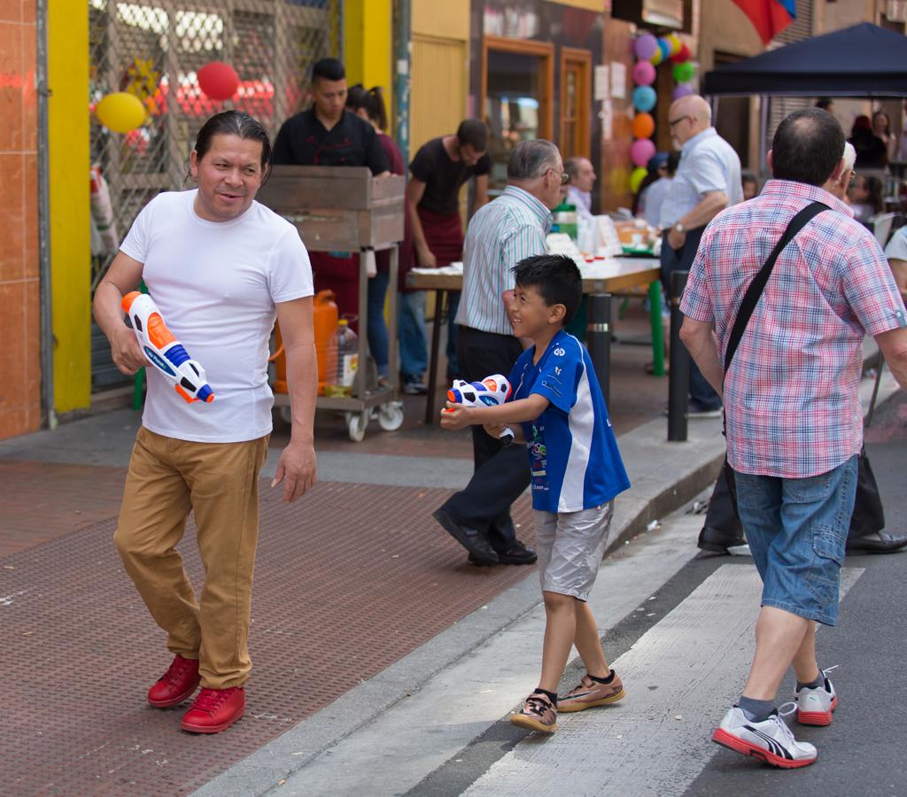 San Bernabé: fiesta en la calle Labradores