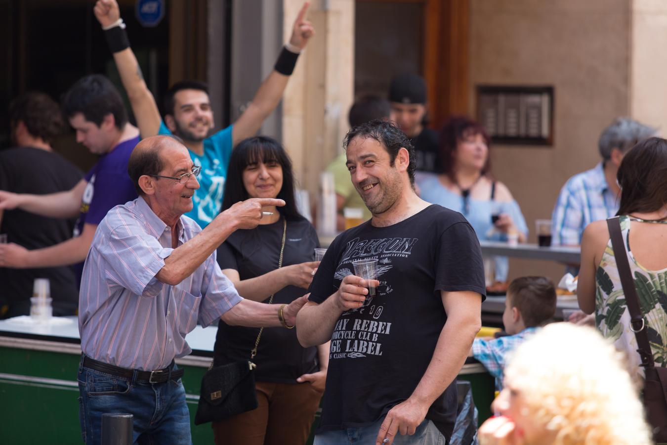 San Bernabé: fiesta en la calle Labradores