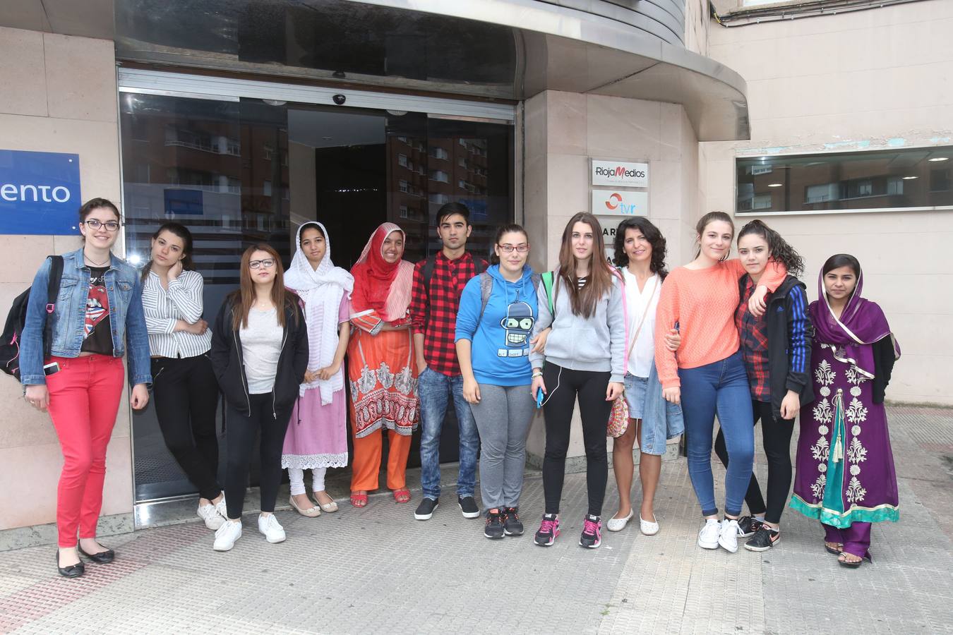 Visita de alumnos del IES Comercio