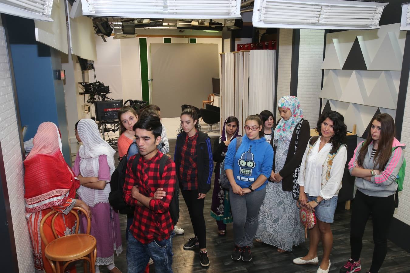 Visita de alumnos del IES Comercio