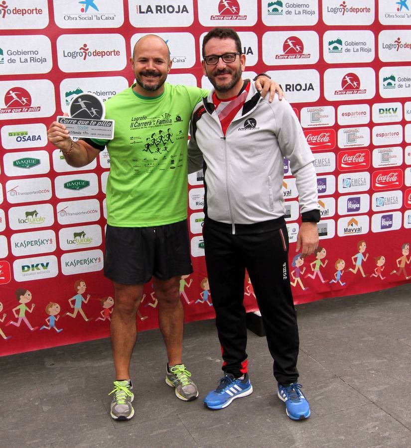 Carrera de la familia en Logroño