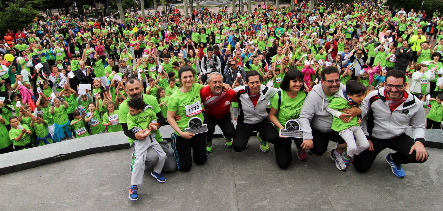 Carrera de la familia en Logroño