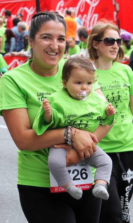 Carrera de la familia en Logroño