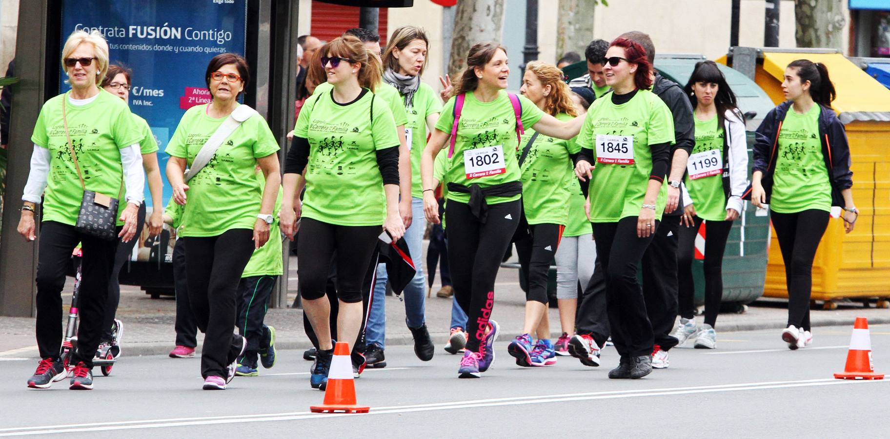 Carrera de la familia en Logroño