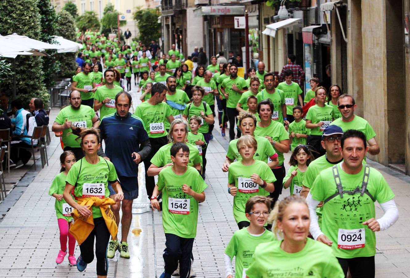 Carrera de la familia en Logroño